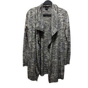 Theory Womens Open-Front Trincy E Cardigan Size XS Gray Wool